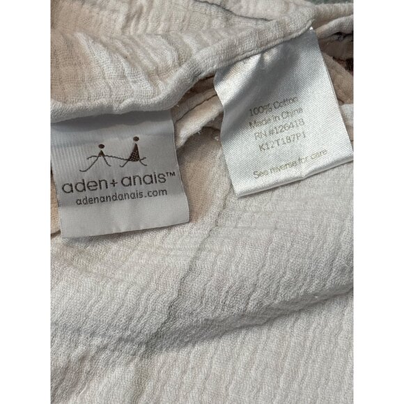 Aden + Anais Baby Muslin Swaddle Blanket 100% Cotton Pink Bird Pattern - Picture 3 of 3